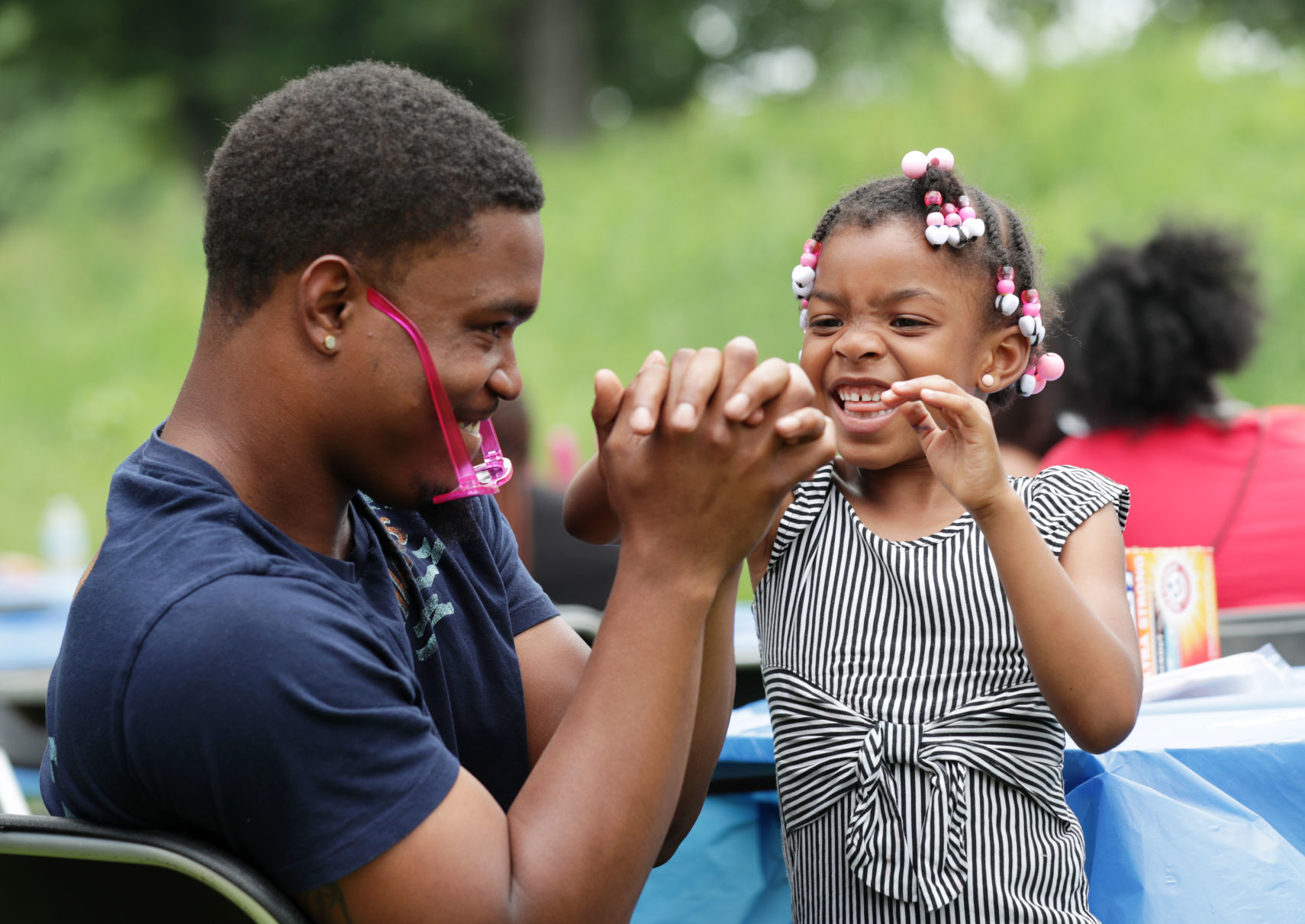 Juneteenth rally at Olin Park